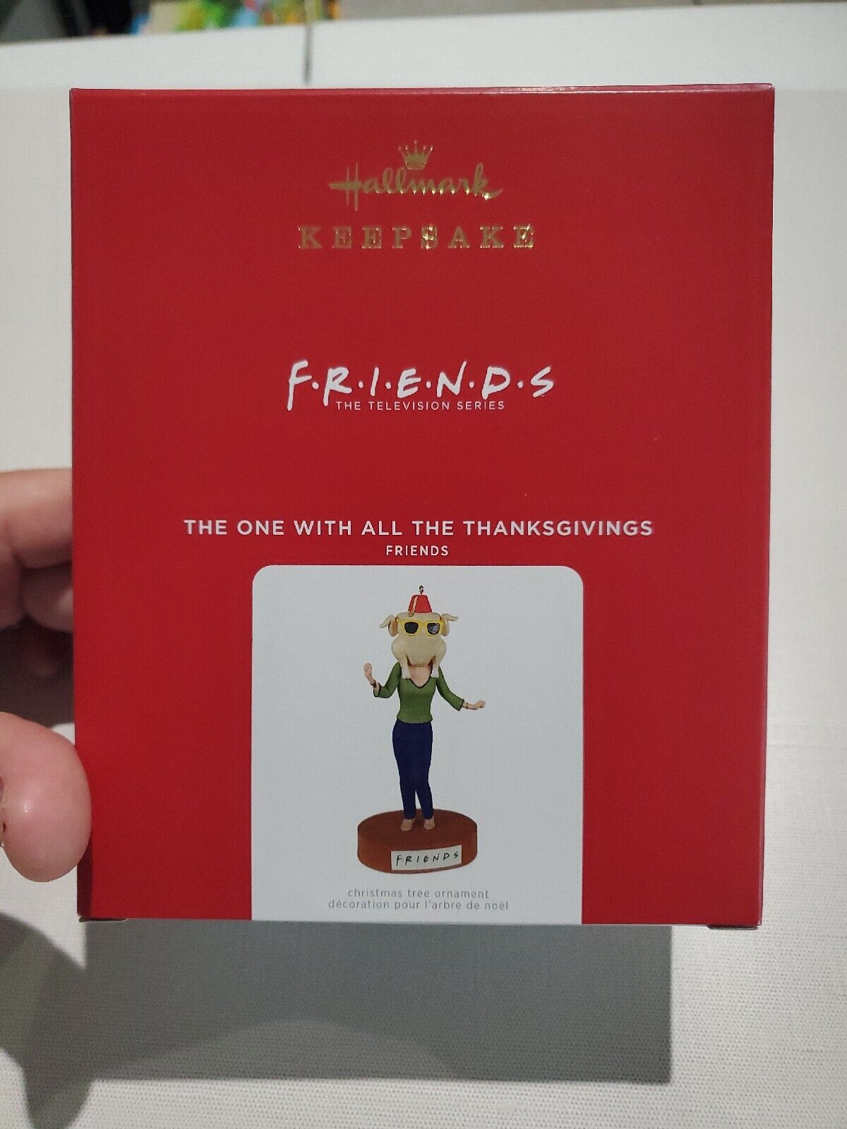 2021 Hallmark Friends - The One With All The Thanksgivings Ornament W/sound Jeff's Diecast & Collectibles