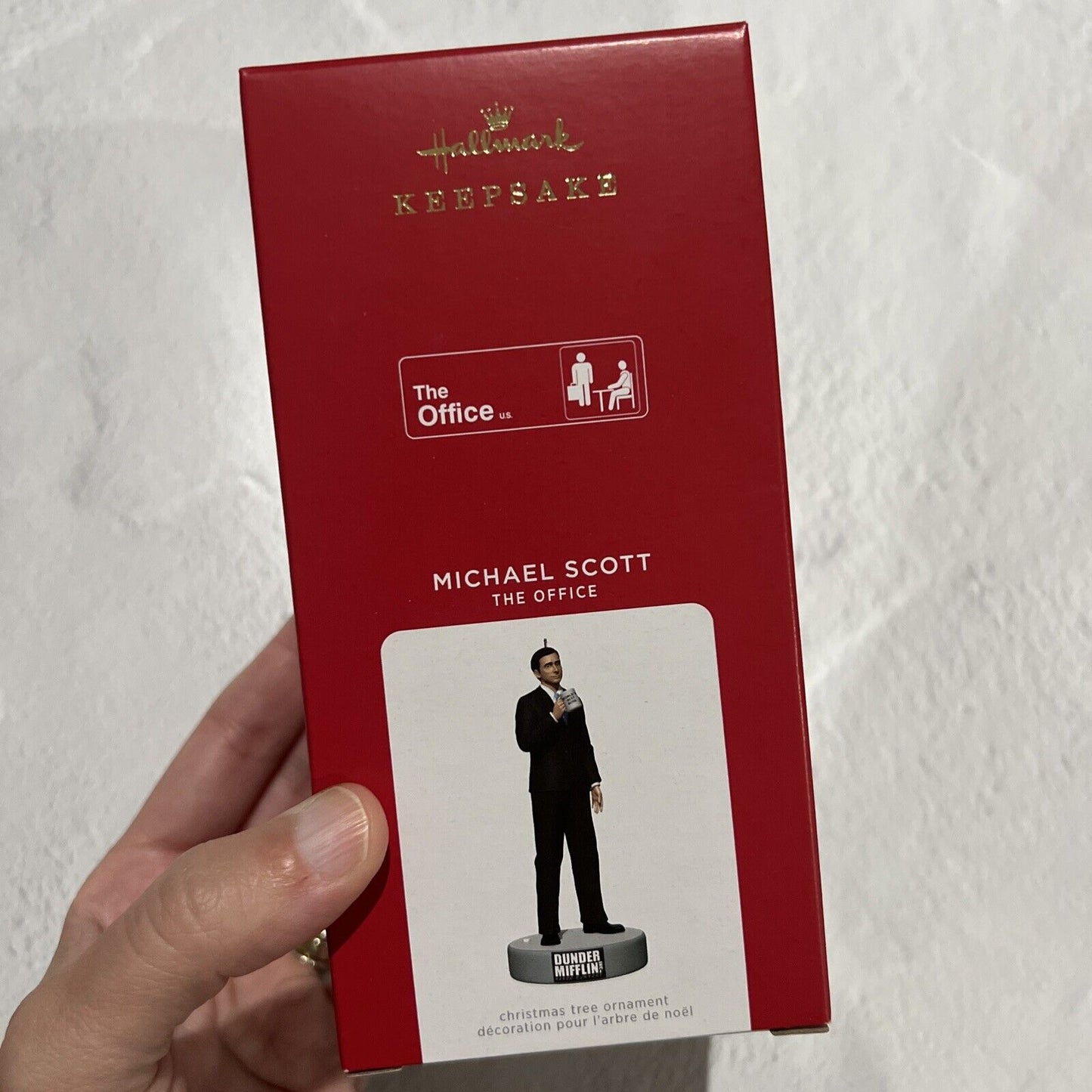 2021 Hallmark Keepsake Ornament Michael Scott The Office Jeff's Diecast & Collectibles