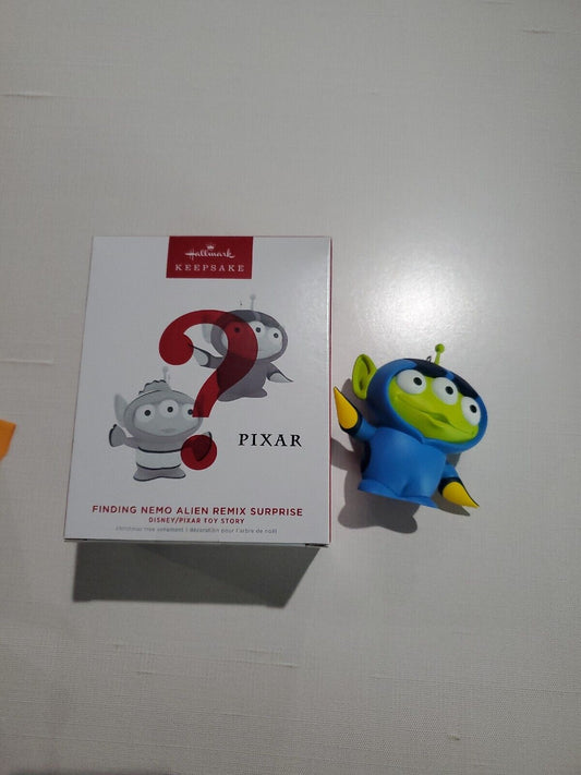 2022 Hallmark Keepsake Finding Nemo Toy Story Alien Remix Blue Repaint Rare! Jeff's Diecast & Collectibles