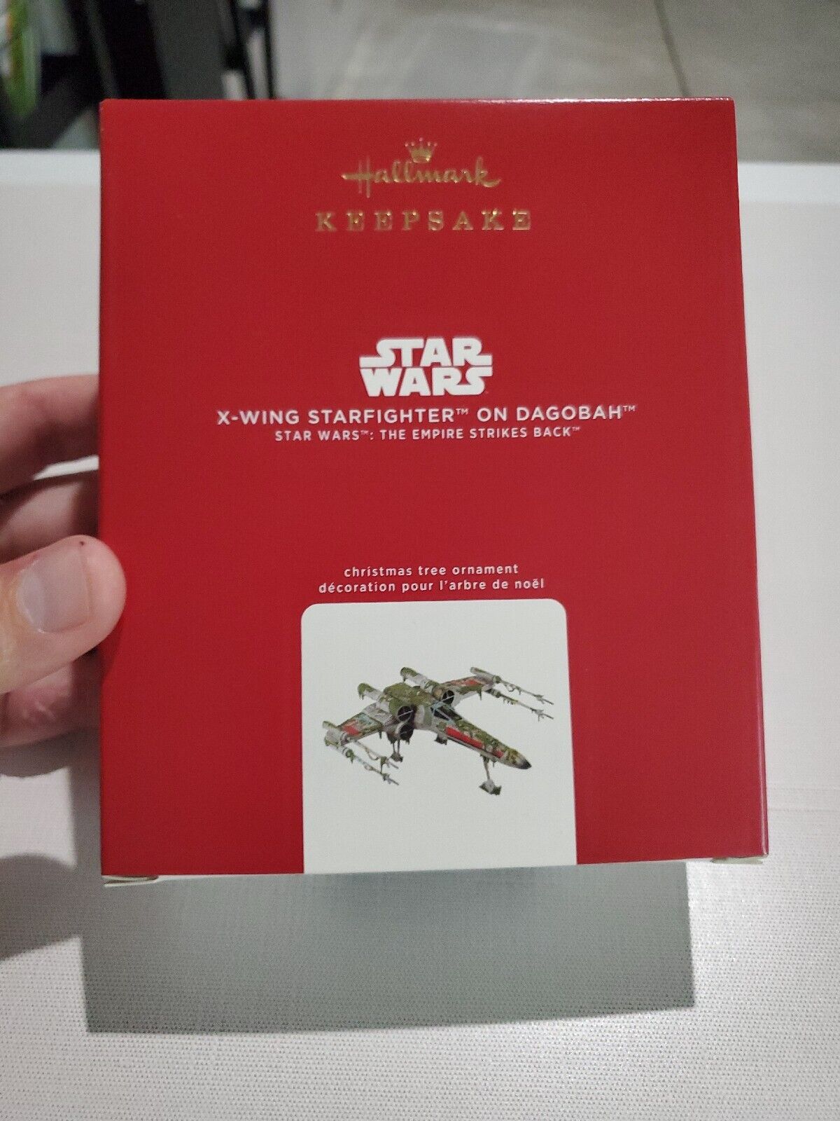 2020 Hallmark Keepsake Ornament Star Wars X-Wing Starfighter On Dagobah NIB NEW Jeff's Diecast & Collectibles