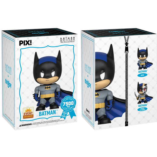 [Thrilljoy] [EXCLUSIVE] Batman the Animated Series - Batman LE7500 PIX Vinyl Figure (1 in 6 Chance at Chase) Ralphie's Funhouse