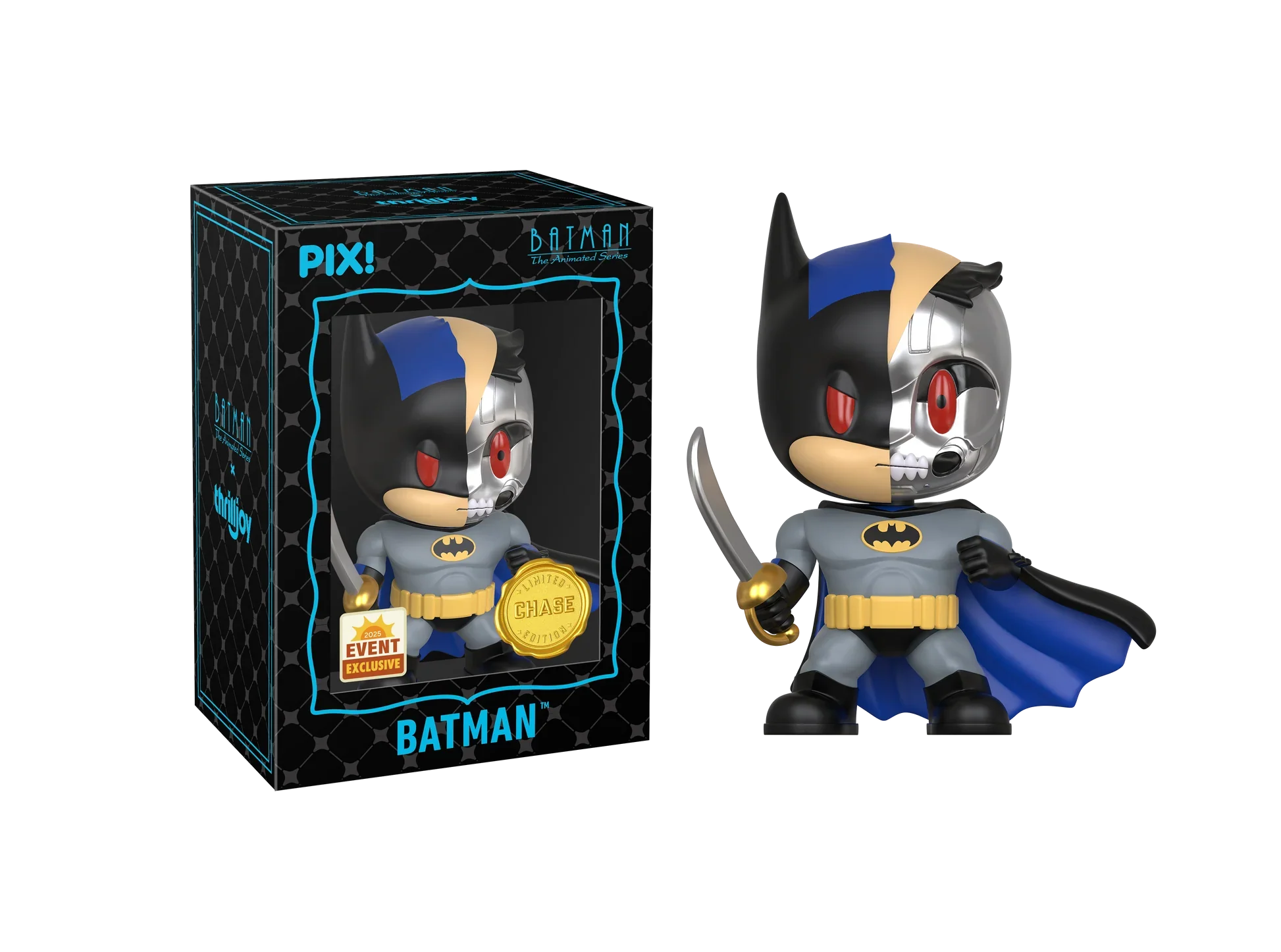 [Thrilljoy] [EXCLUSIVE] Batman the Animated Series - Batman LE7500 PIX Vinyl Figure (1 in 6 Chance at Chase) Ralphie's Funhouse
