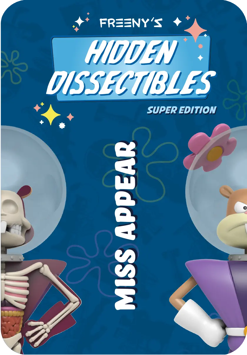Freeny's Hidden Dissectibles SpongeBob SquarePants Series 04 Super Edition Blind Box - Mighty Jaxx Super Anime Store