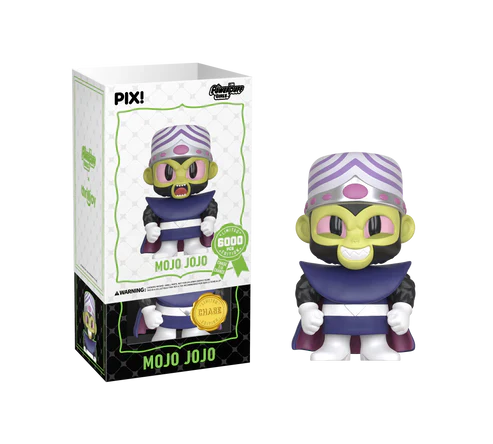 [Thrilljoy] Powerpuff Girls - Mojo Jojo LE6000 PIX Vinyl Figure (1 in 6 Chance at Chase) Ralphie's Funhouse
