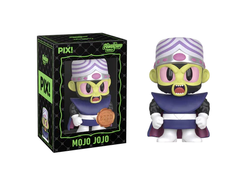 [Thrilljoy] Powerpuff Girls - Mojo Jojo LE6000 PIX Vinyl Figure (1 in 6 Chance at Chase) Ralphie's Funhouse