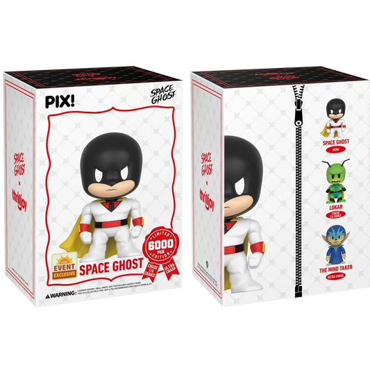 [Thrilljoy] [EXCLUSIVE] Space Ghost - Space Ghost LE6000 PIX Vinyl Figure (1 in 6 Chance at Chase) Ralphie's Funhouse