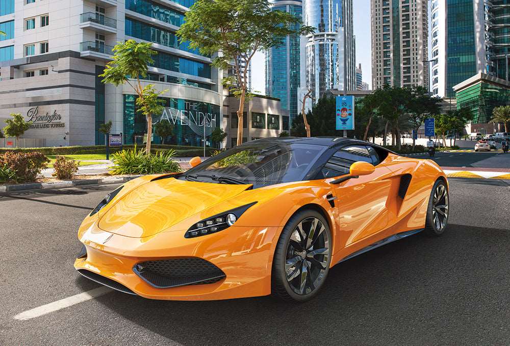 500 Piece Jigsaw Puzzle, Arrinera Hussarya 33, Fast car, Sport car, Sport puzzle, Adult Puzzles, Castorland B-52950 Bridge Toys - Premium Jigsaw Puzzles