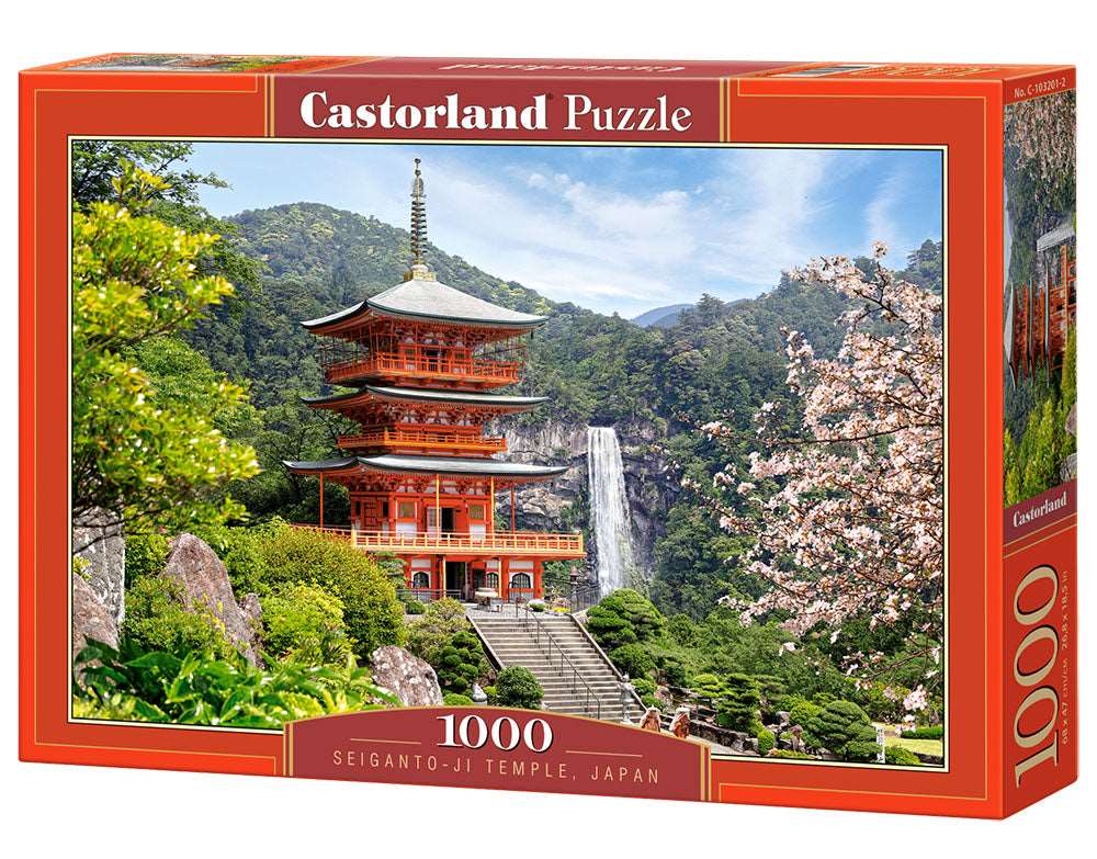 1000 Piece Jigsaw Puzzle, Seiganto-ji Temple, Japan, Adult Puzzle, Castorland C-103201-2 Bridge Toys - Premium Jigsaw Puzzles
