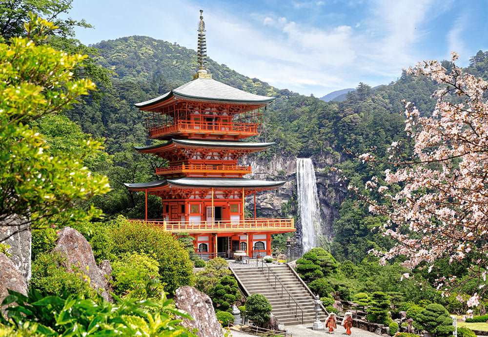 1000 Piece Jigsaw Puzzle, Seiganto-ji Temple, Japan, Adult Puzzle, Castorland C-103201-2 Bridge Toys - Premium Jigsaw Puzzles