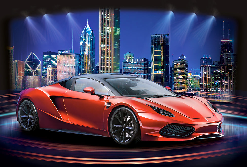 1000 Piece Jigsaw Puzzle, Arrinera Hussarya 33, Sport car, Mobility, Fast car, Adult Puzzle, Castorland C-104024-2 Bridge Toys - Premium Jigsaw Puzzles