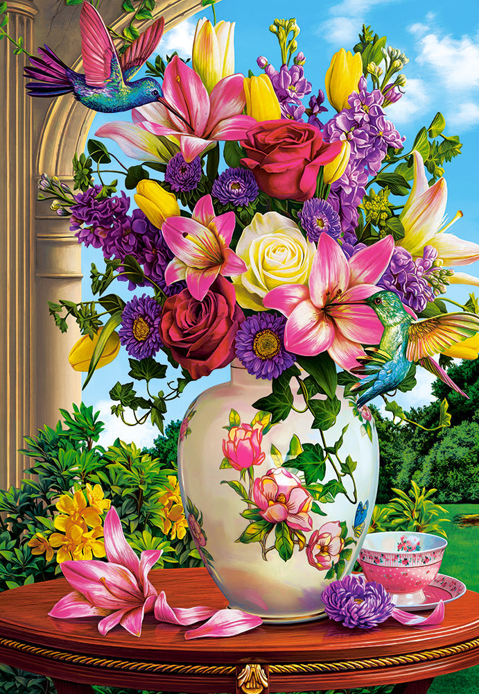 1500 Piece Jigsaw Puzzle, Seduced by Nature, Flower puzzle, Still nature, Adult Puzzle, Castorland C-152032-2 Bridge Toys - Premium Jigsaw Puzzles