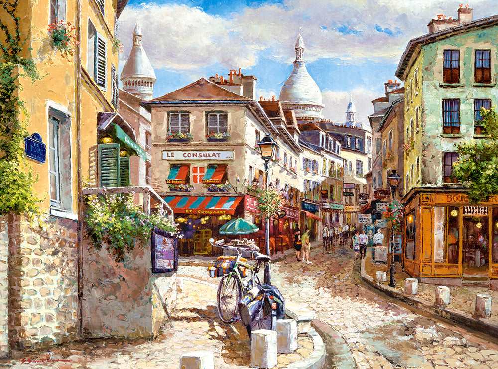 3000 Piece Jigsaw Puzzle, Montmartre Sacre Coeur, Puzzle of France, Paris, Adult Puzzles, Castorland C-300518-2 Bridge Toys - Premium Jigsaw Puzzles