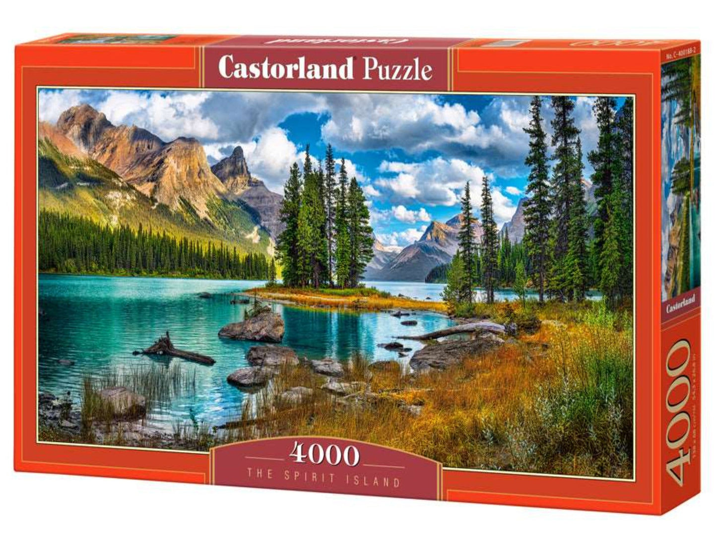 4000 Piece Jigsaw Puzzle, The Spirit Island, Landscape, Icelandic nature, Adult Puzzles, Castorland C-400188-2 Bridge Toys - Premium Jigsaw Puzzles
