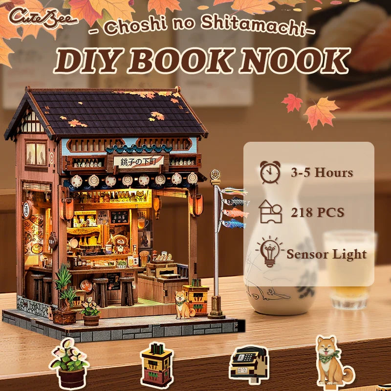 CUTEBEE DIY Miniature House | Choshi no Shitamachi Super Anime Store
