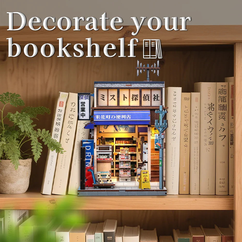 CUTEBEE DIY Miniature House | Beika-cho Convenience Store Super Anime Store