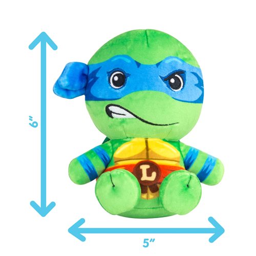 Club Mocchi Mocchi Teenage Mutant Ninja Turtles Leonardo Junior 6-Inch Plush Collectors Row
