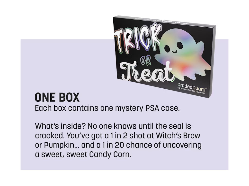 (Limited Edition) GradedGuard - Trick or Treat Standard Case (PSA) Spoils and Loot