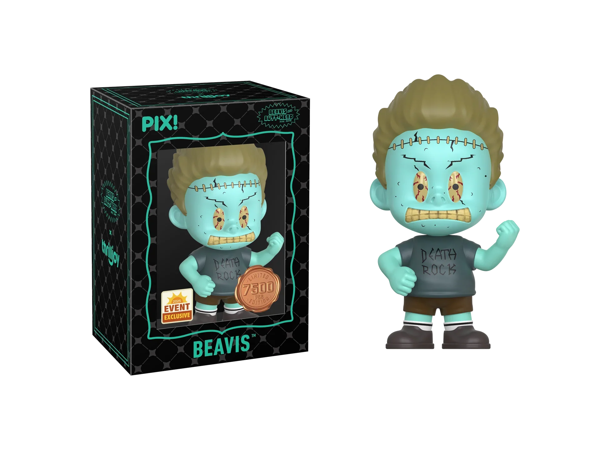 [Thrilljoy] [EXCLUSIVE] MTV's Beavis and Butt-Head - Beavis LE7500 PIX Vinyl Figure (1 in 6 Chance at Chase) Ralphie's Funhouse