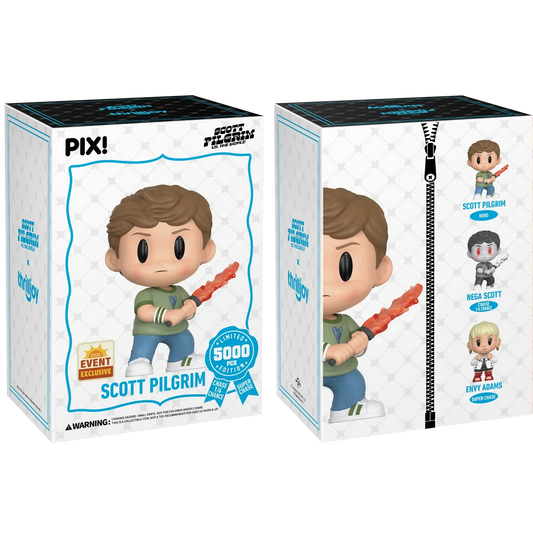 [Thrilljoy] [EXCLUSIVE] Scott Pilgrim vs The World - Scott Pilgrim LE5000 PIX Vinyl Figure (1 in 6 Chance at Chase) Ralphie's Funhouse