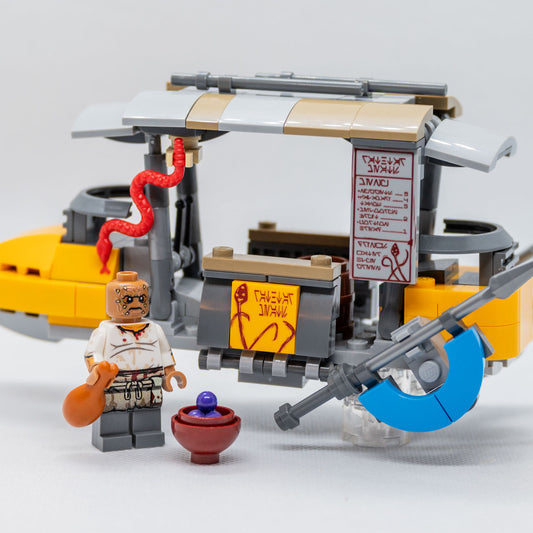 SW Rathtar Meat Food Skiff Set made using LEGO parts - B3 Customs B3 Customs