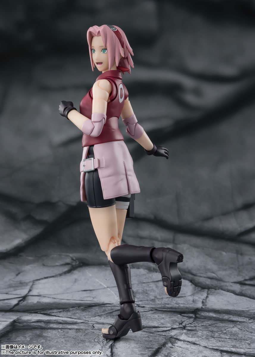 Bandai S.H.Figuarts Sakura Haruno – Inheritor of Tsunade's Will | Naruto Shippuden Figure Super Anime Store