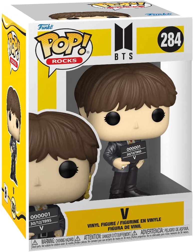 Funko Pop! 284 Rocks: BTS - V Figure Super Anime Store