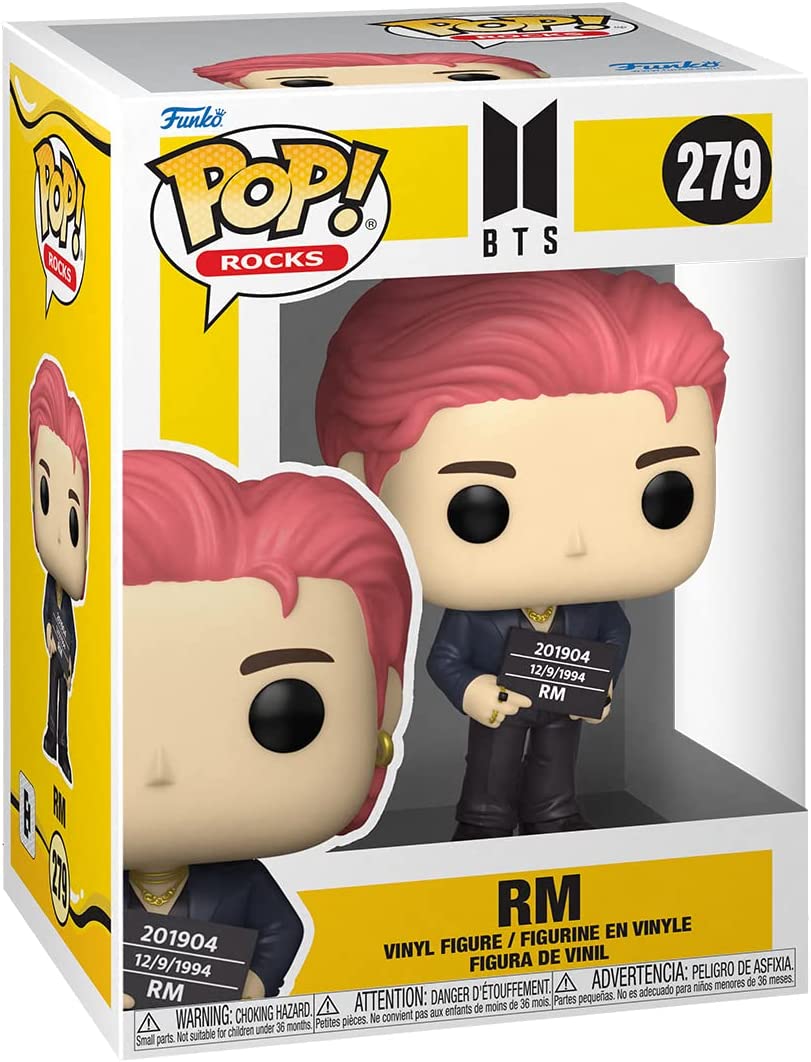 Funko Pop! 279 Rocks: BTS - RM Figure Super Anime Store
