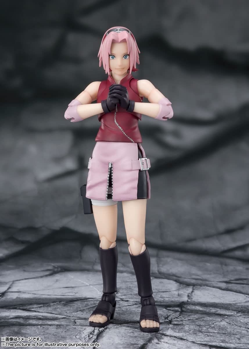 Bandai S.H.Figuarts Sakura Haruno – Inheritor of Tsunade's Will | Naruto Shippuden Figure Super Anime Store