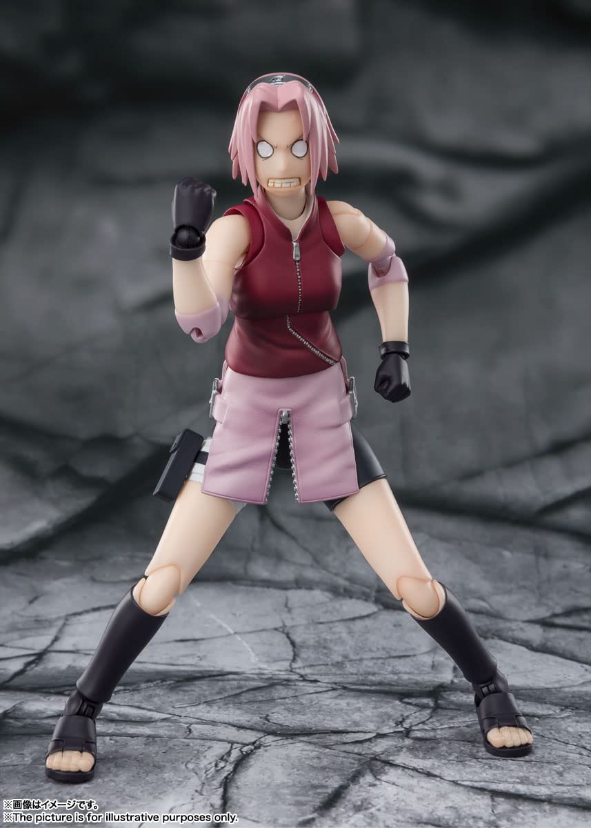 Bandai S.H.Figuarts Sakura Haruno – Inheritor of Tsunade's Will | Naruto Shippuden Figure Super Anime Store