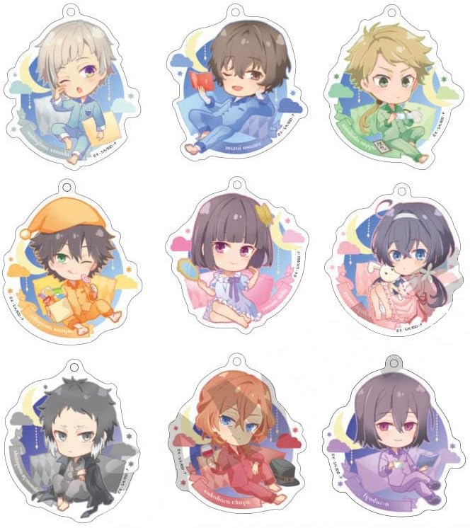 BUNGO STRAY DOGS - NOBI KORO TRADING ACRYLIC KEYCHAINS Anime Pop