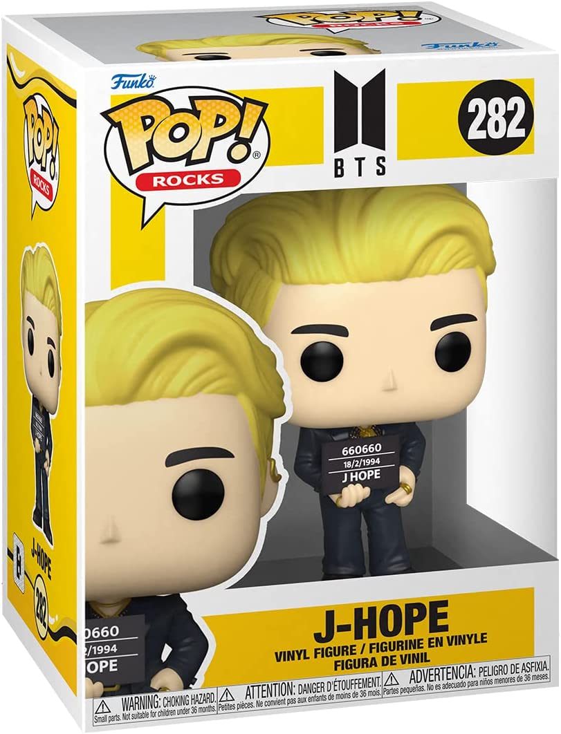 Funko Pop! Rocks BTS J-Hope #282 Vinyl Figure – Official Licensed Collectible Super Anime Store