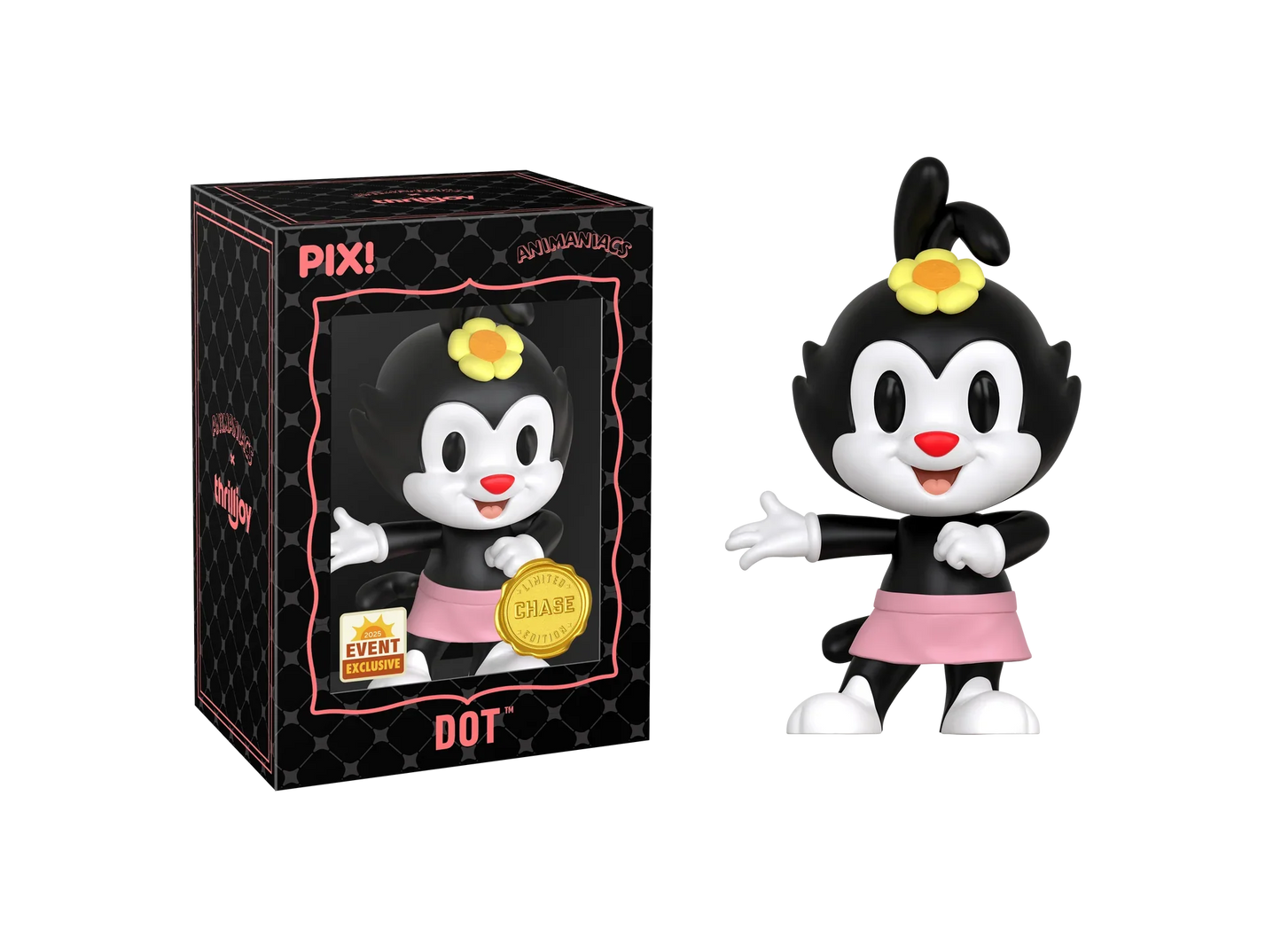 [Thrilljoy] [EXCLUSIVE] Animaniacs - Wakko LE6000 PIX Vinyl Figure (1 in 6 Chance at Chase) Ralphie's Funhouse