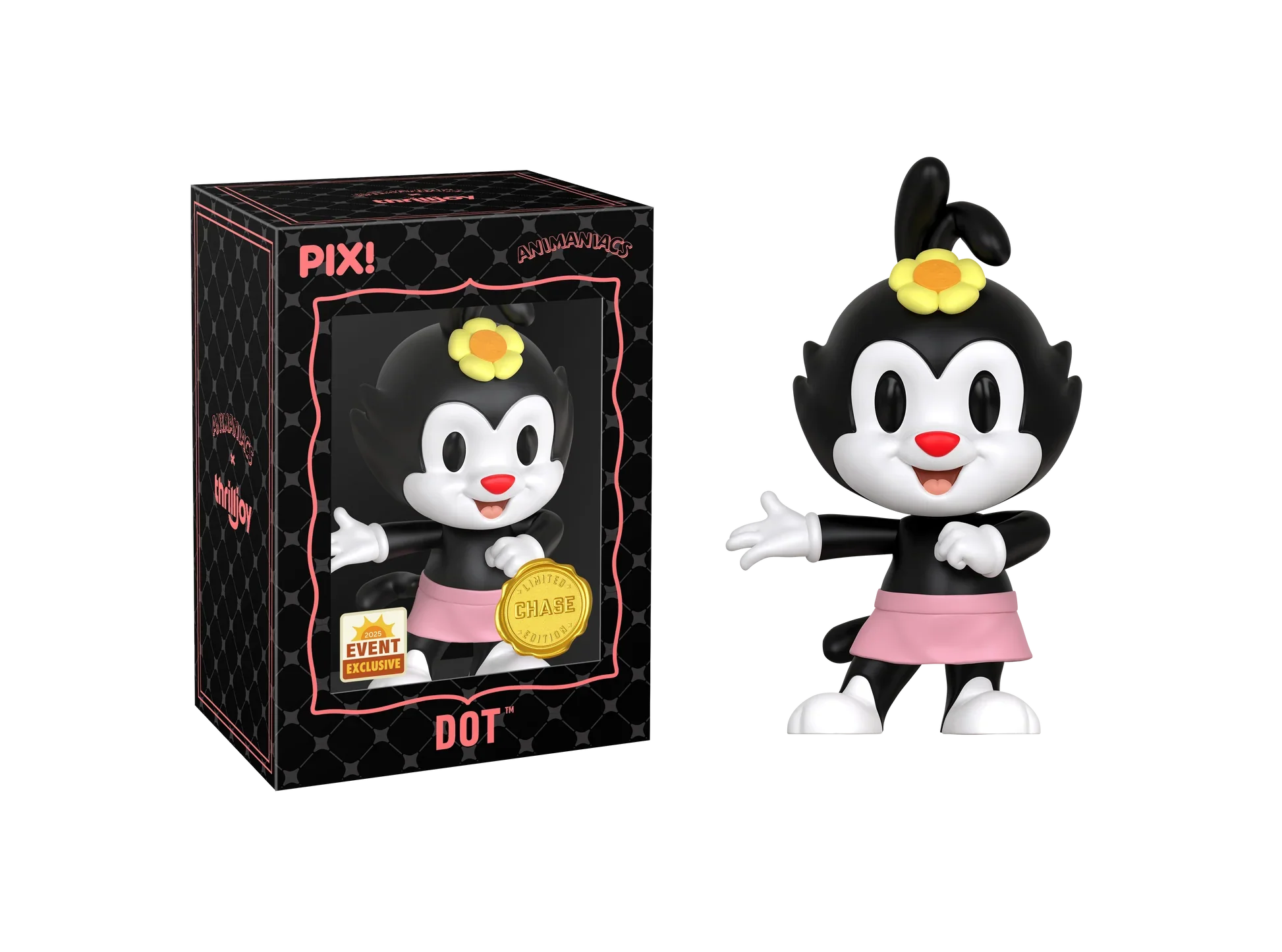 [Thrilljoy] [EXCLUSIVE] Animaniacs - Wakko LE6000 PIX Vinyl Figure (1 in 6 Chance at Chase) Ralphie's Funhouse