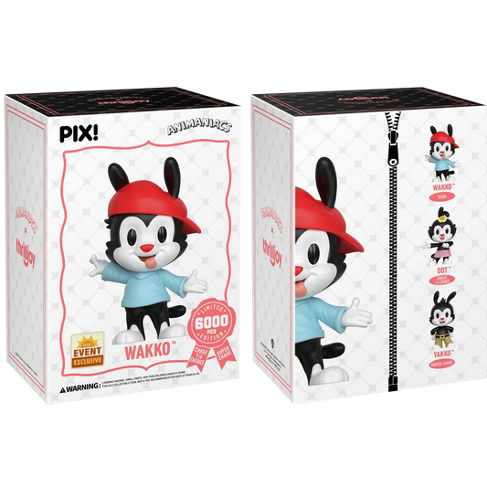 [Thrilljoy] [EXCLUSIVE] Animaniacs - Wakko LE6000 PIX Vinyl Figure (1 in 6 Chance at Chase) Ralphie's Funhouse