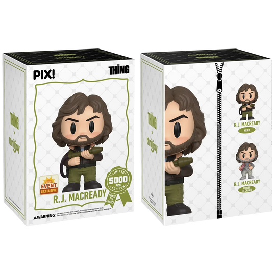 [Thrilljoy] [EXCLUSIVE] The Thing - R.J. MacReady LE5000 PIX Vinyl Figure (1 in 6 Chance at Chase) Ralphie's Funhouse