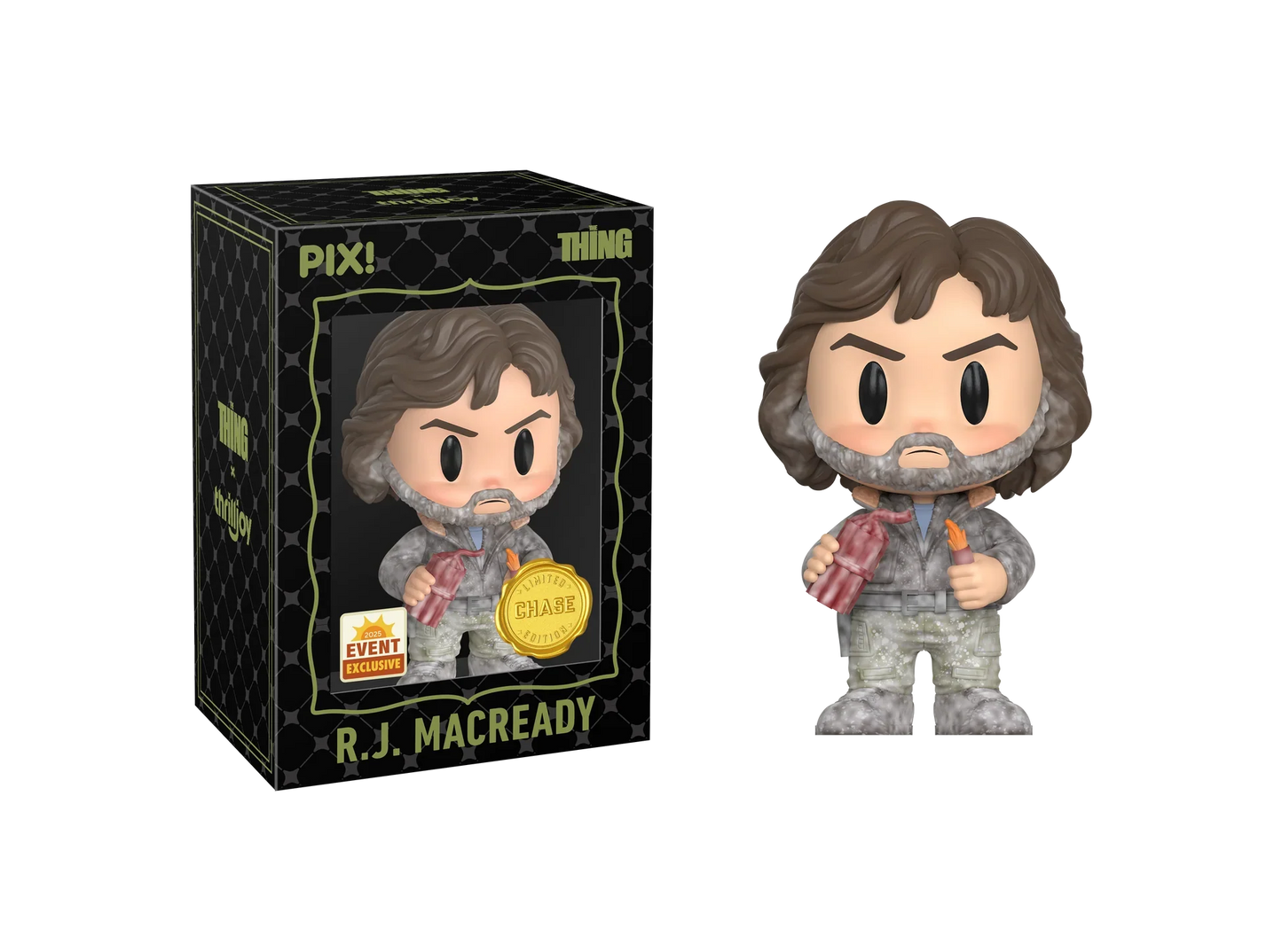 [Thrilljoy] [EXCLUSIVE] The Thing - R.J. MacReady LE5000 PIX Vinyl Figure (1 in 6 Chance at Chase) Ralphie's Funhouse