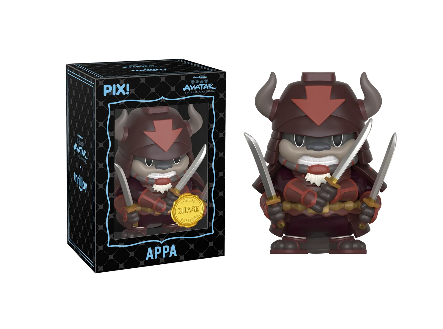 [Thrilljoy] Avatar The Last Airbender - Appa LE6000 PIX Vinyl Figure (1 in 6 Chance at Chase) Ralphie's Funhouse