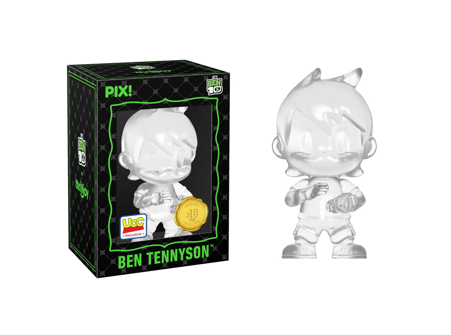 [Thrilljoy] [EXCLUSIVE] BEN 10 - Ben Tennyson LE6000 PIX Vinyl Figure (1 in 6 Chance at Chase) Ralphie's Funhouse