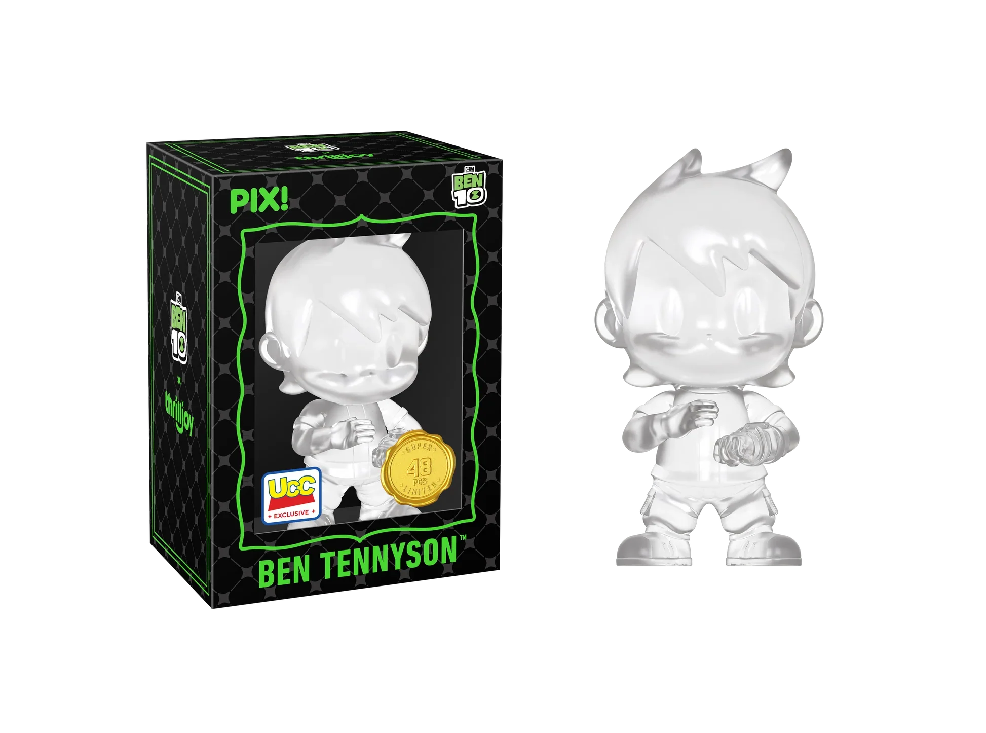 [Thrilljoy] [EXCLUSIVE] BEN 10 - Ben Tennyson LE6000 PIX Vinyl Figure (1 in 6 Chance at Chase) Ralphie's Funhouse