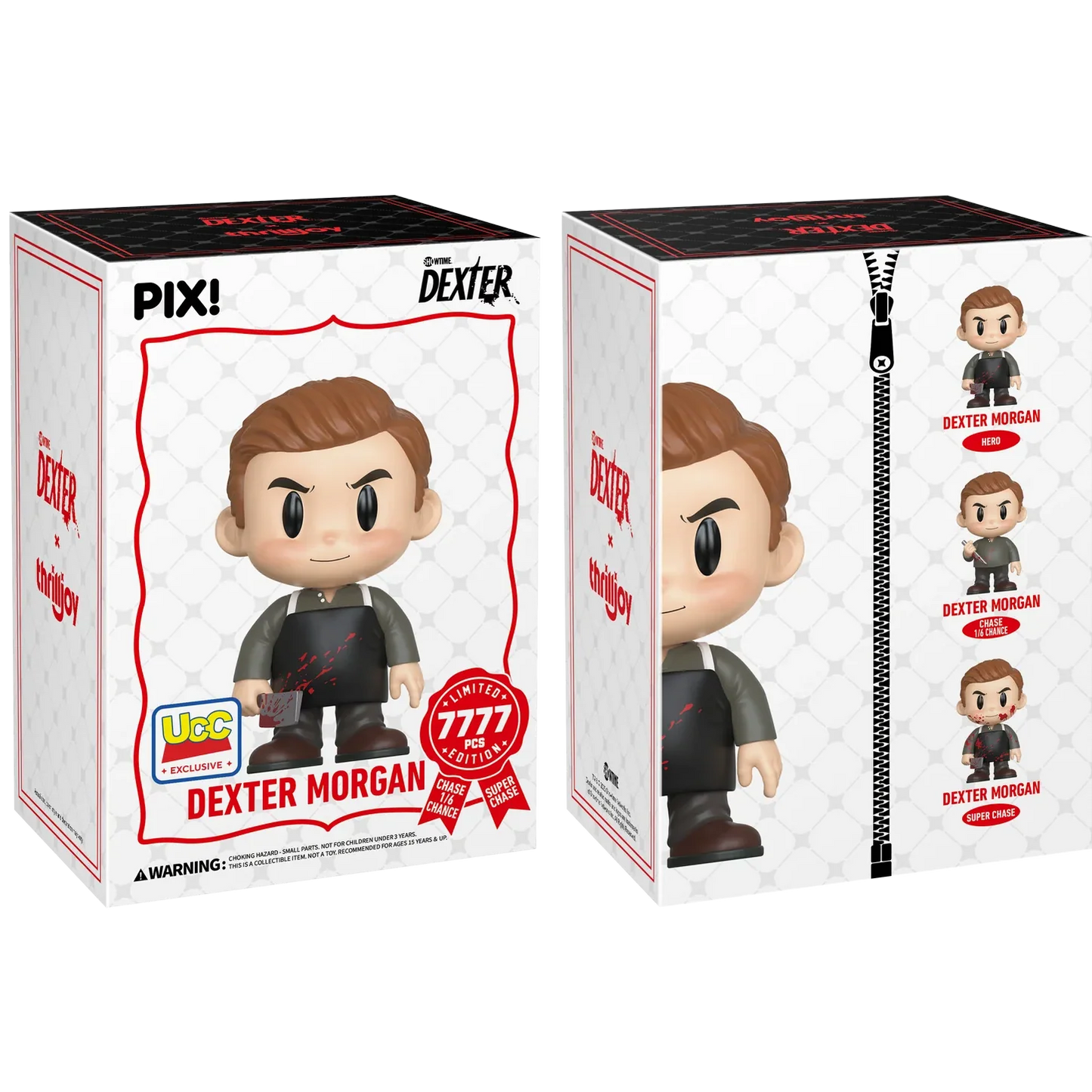 [Thrilljoy] [EXCLUSIVE] Dexter - Dexter Morgan LE7777 PIX Vinyl Figure (1 in 6 Chance at Chase) Ralphie's Funhouse
