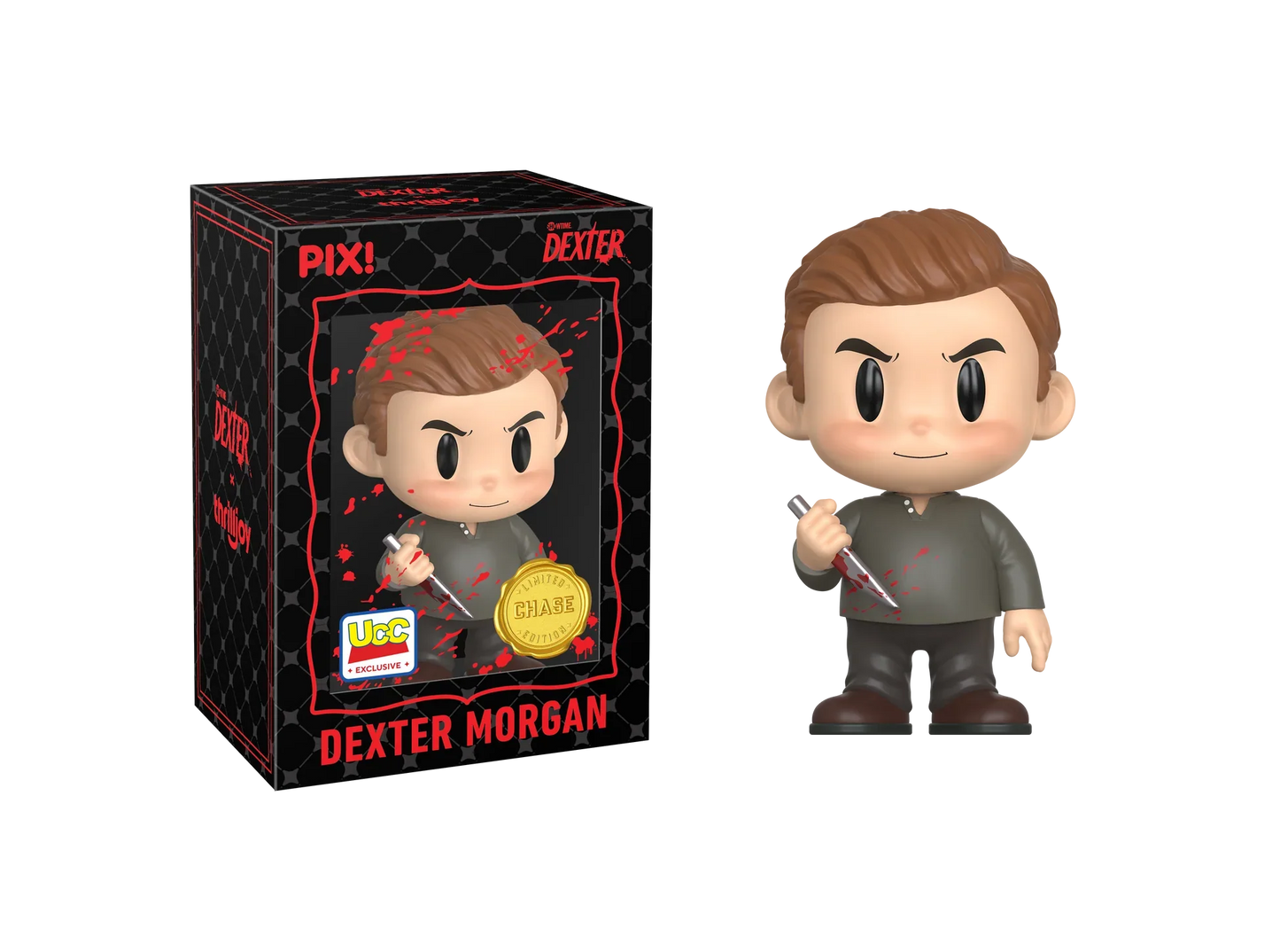 [Thrilljoy] [EXCLUSIVE] Dexter - Dexter Morgan LE7777 PIX Vinyl Figure (1 in 6 Chance at Chase) Ralphie's Funhouse