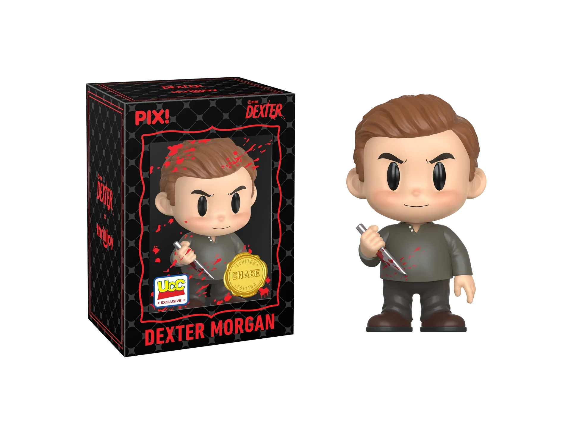 [Thrilljoy] [EXCLUSIVE] Dexter - Dexter Morgan LE7777 PIX Vinyl Figure (1 in 6 Chance at Chase) Ralphie's Funhouse