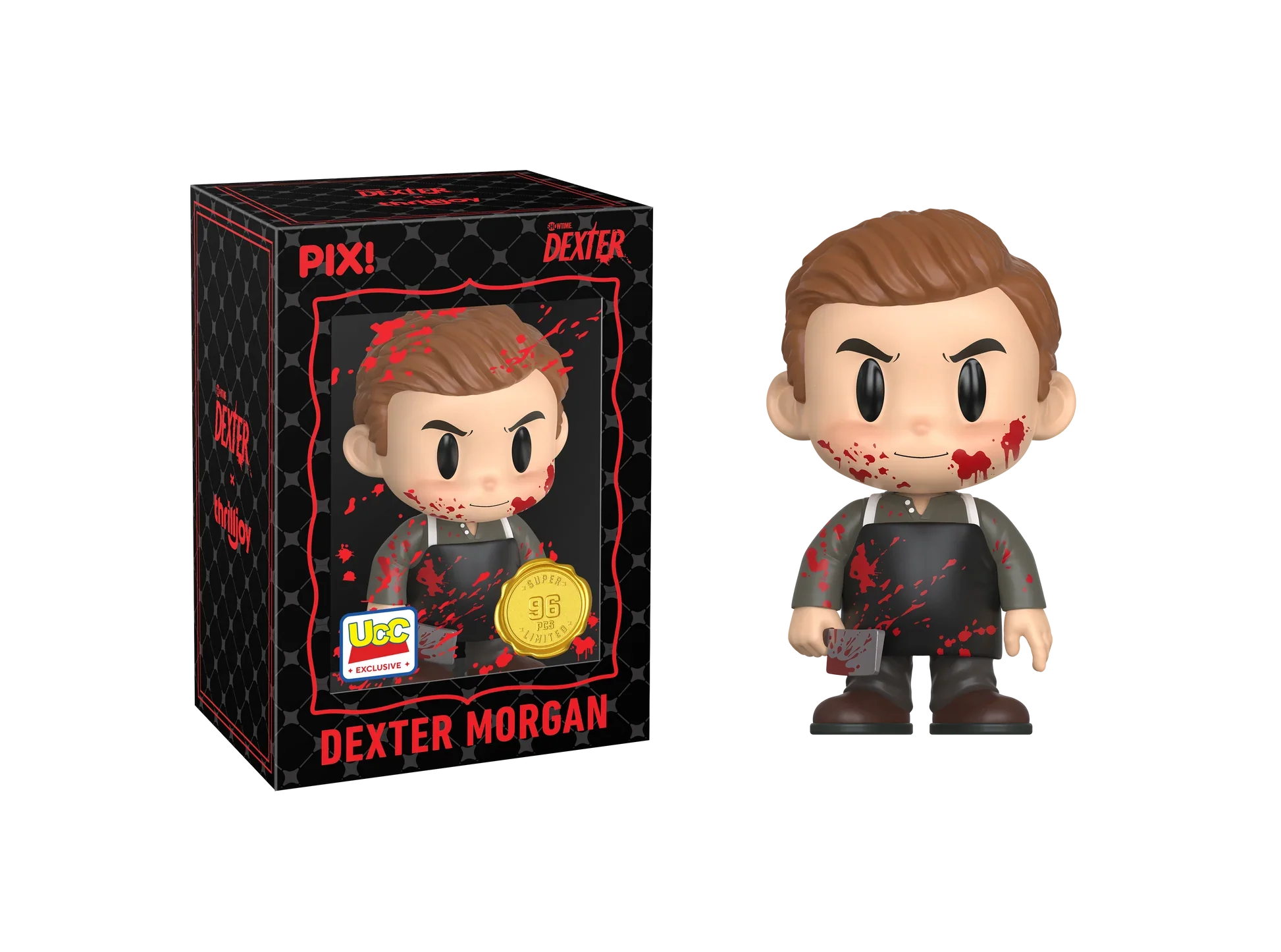 [Thrilljoy] [EXCLUSIVE] Dexter - Dexter Morgan LE7777 PIX Vinyl Figure (1 in 6 Chance at Chase) Ralphie's Funhouse
