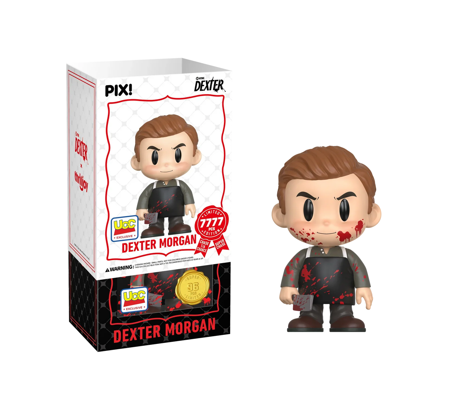 [Thrilljoy] [EXCLUSIVE] Dexter - Dexter Morgan LE7777 PIX Vinyl Figure (1 in 6 Chance at Chase) Ralphie's Funhouse
