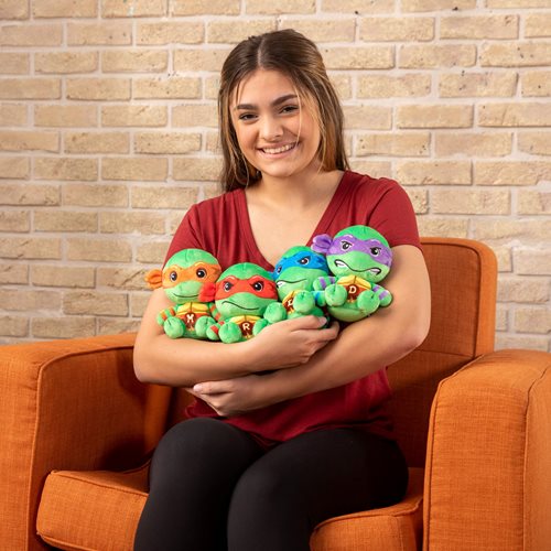 Club Mocchi Mocchi Teenage Mutant Ninja Turtles Michelangelo Junior 6-Inch Plush Collectors Row