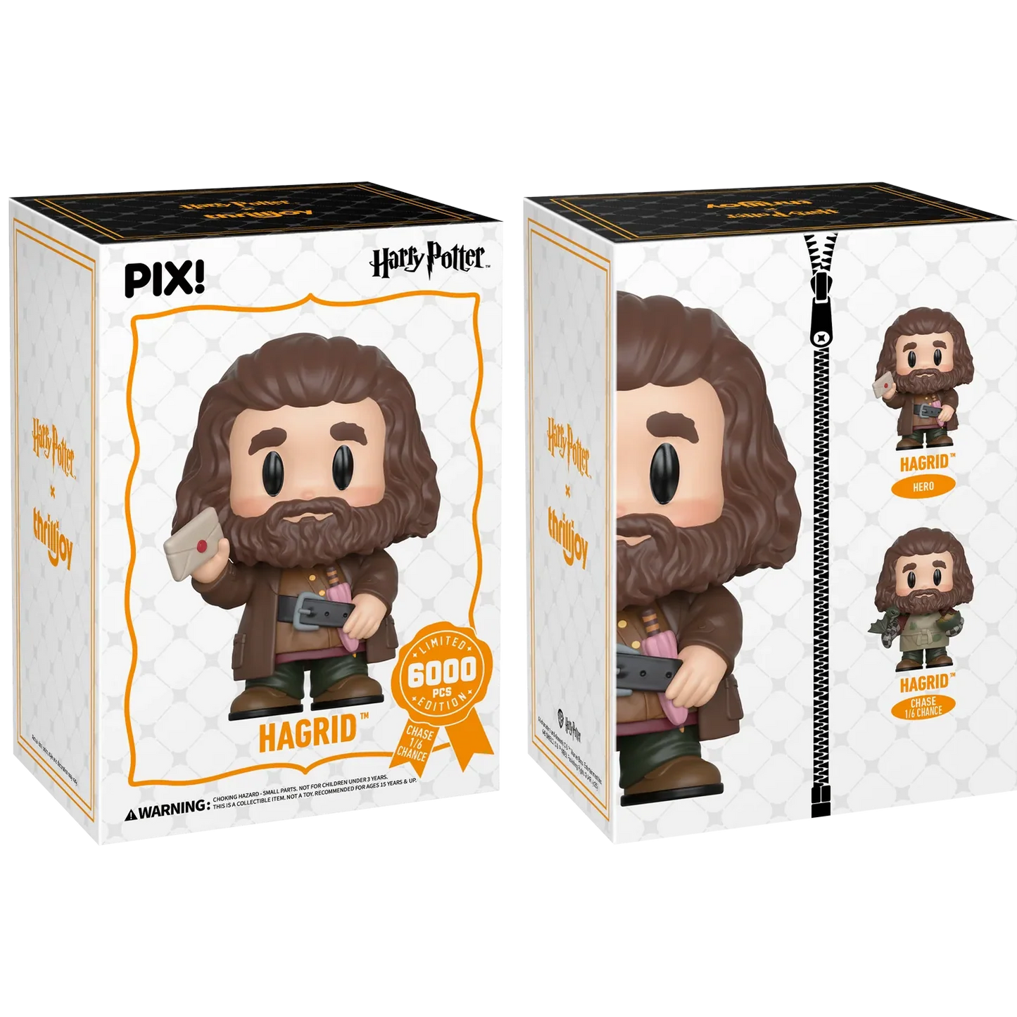[Thrilljoy] Harry Potter and The Wizarding World - Rubeus Hagrid LE6000 PIX Vinyl Figure (1 in 6 Chance at Chase) Ralphie's Funhouse