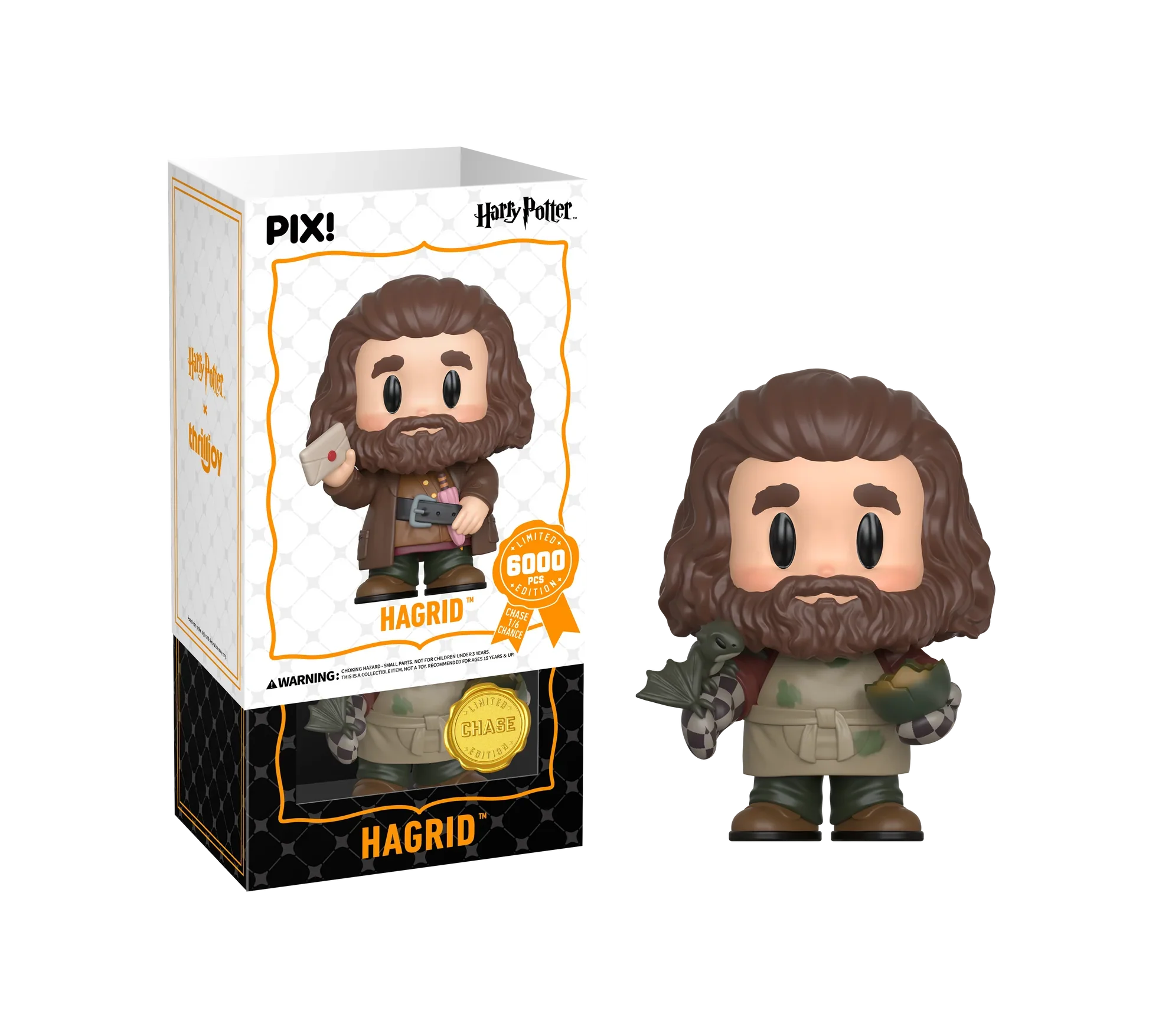 [Thrilljoy] Harry Potter and The Wizarding World - Rubeus Hagrid LE6000 PIX Vinyl Figure (1 in 6 Chance at Chase) Ralphie's Funhouse