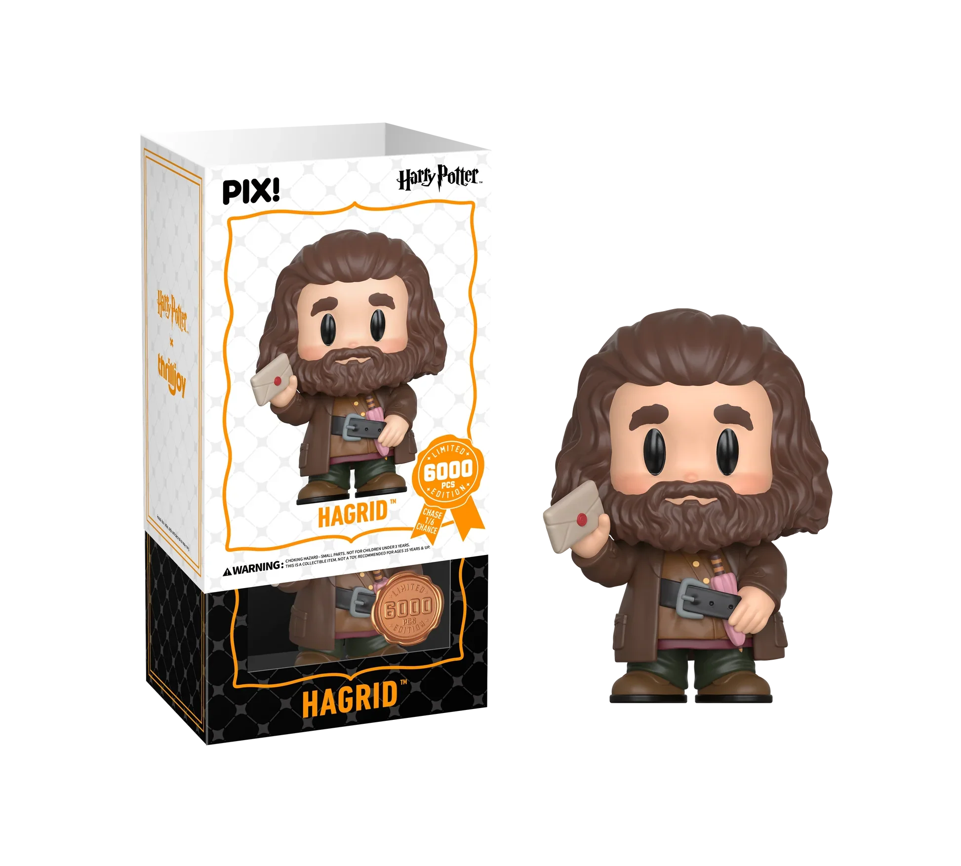 [Thrilljoy] Harry Potter and The Wizarding World - Rubeus Hagrid LE6000 PIX Vinyl Figure (1 in 6 Chance at Chase) Ralphie's Funhouse
