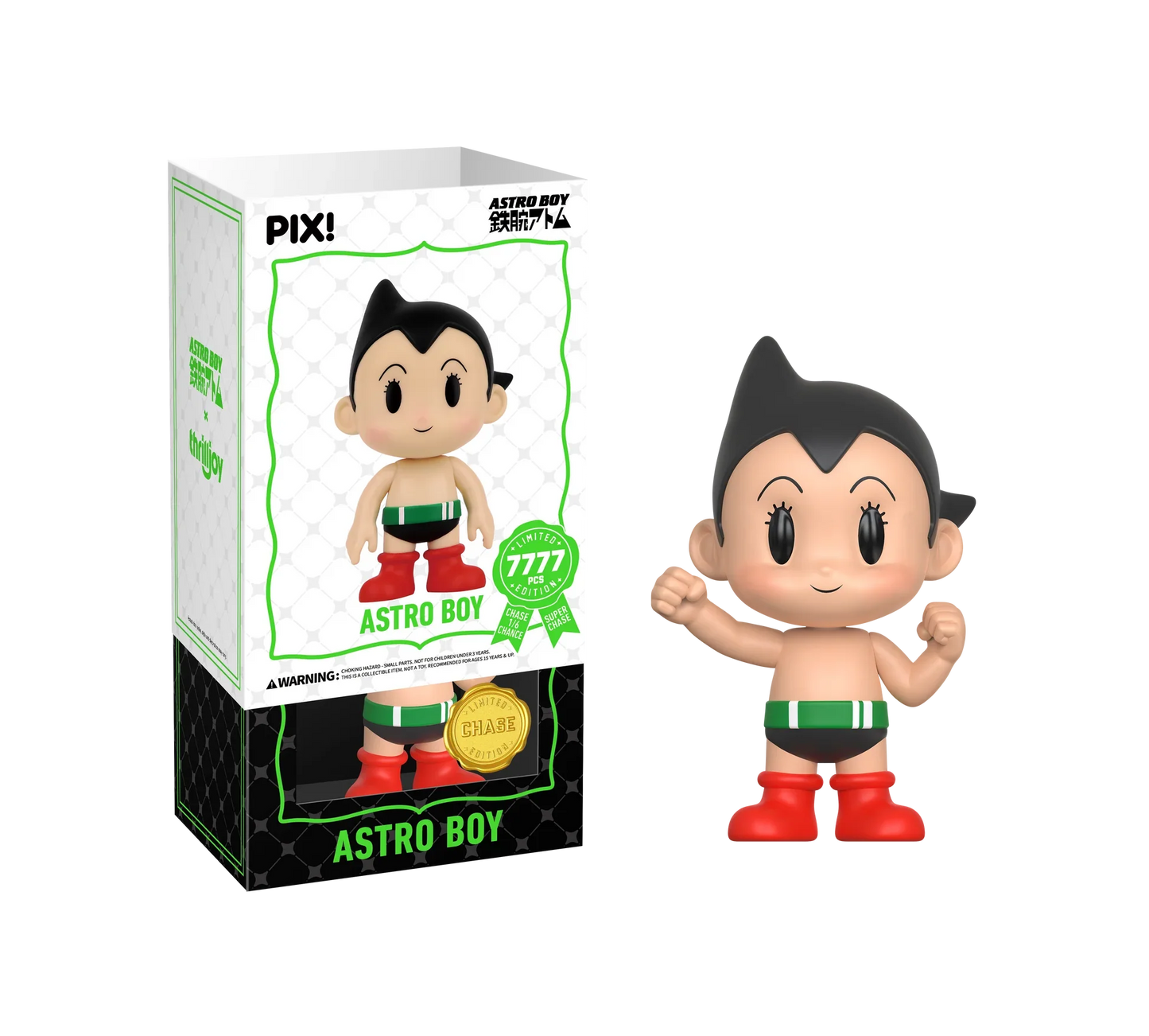 [Thrilljoy] Astro Boy - Astro Boy LE7777 PIX Vinyl Figure (1 in 6 Chance at Chase) Ralphie's Funhouse