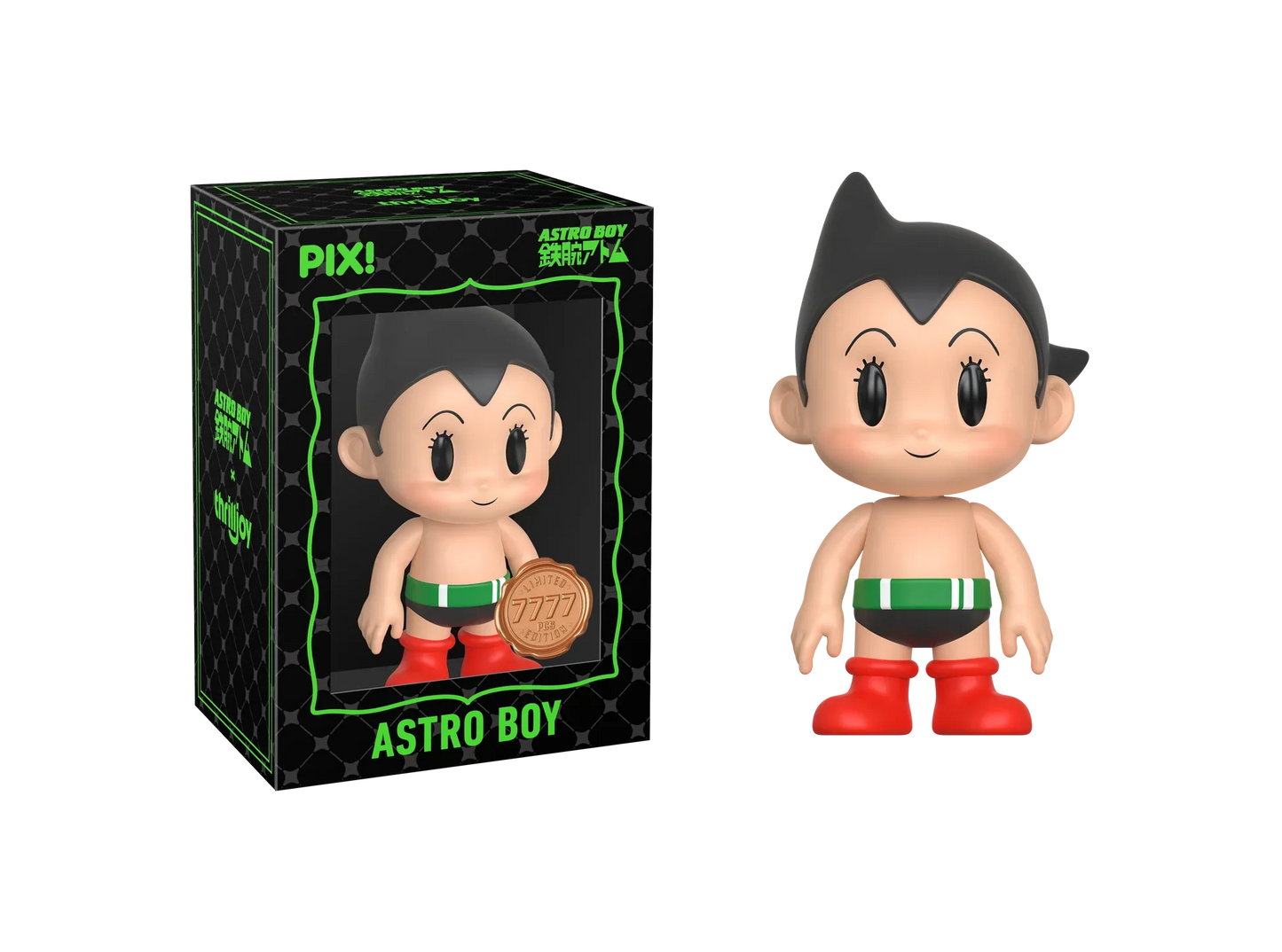 [Thrilljoy] Astro Boy - Astro Boy LE7777 PIX Vinyl Figure (1 in 6 Chance at Chase) Ralphie's Funhouse